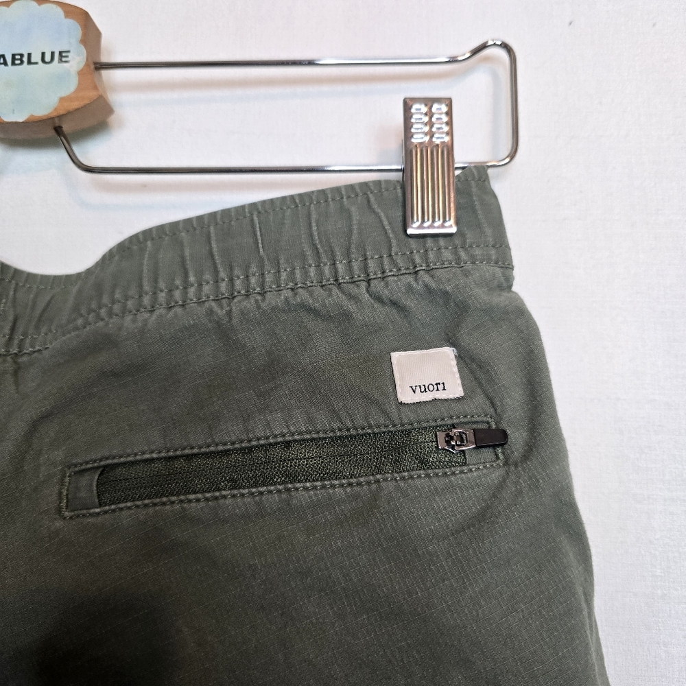 Vuori Women's Ripstop DuraTerra Pants In Olive Army Green XS - Picture 6 of 12